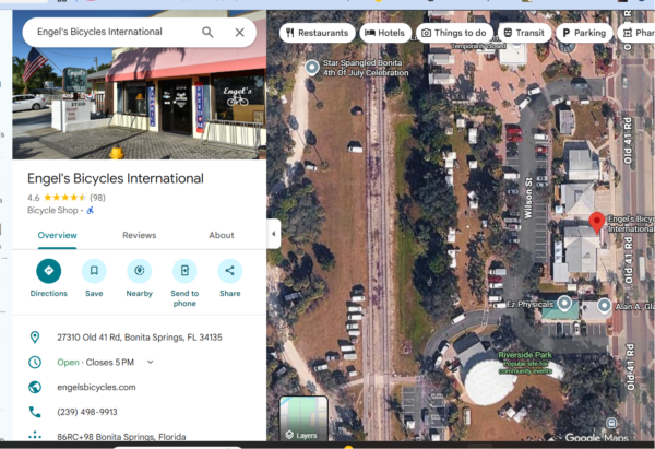 Google-Maps-Engle-Bike-shop